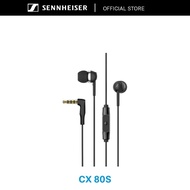 Sennheiser CX 80S Wired Earbuds Built-in Microphone 3.5mm Plug - CX80S