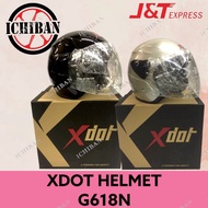 XDot Helmet Open Face G618N (SIRIM APPROVED) Helmet XDOT