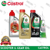 100% Original Castrol Activ Scooter 10W-40 4T, Castrol Power 1 Scooter 10W-40 & 5W-40,Castrol Scoote