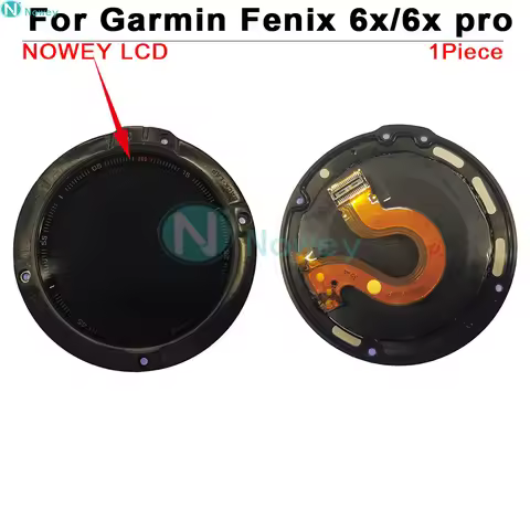 Nowey Fenix 6x LCD Display For Garmin Fenix 6x / 6x pro Smart Watch LCD Screen Assembly Repair Repla