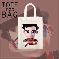 Ejen Ali Bakar Alicia Rizwan General Rama Comot Alicia Ejen Fit Tote Eco Bag Sling Bag