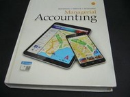 文瑄書坊 MANAGERIAL ACCOUNTING 14e 9781337270595 書況佳