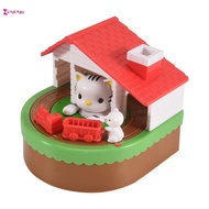 Piggy Bank for Kids, Electronic Cat House Coin Bank Cat & Mouse Money Bank Automatically Stealing Mo