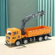 Children's Boys Toy Construction Vehicles, Friction Powered Engineering Truck Toys, Transformable Fo