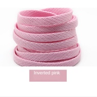 1Pair 120/140/160Cm Fashion Shoelaces Classic Jelly Color Flat Polyester Shoe Laces Cute Pink Color Elastic Shoelaces Hot