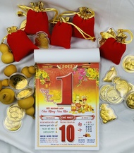 Bloc Lịch Tết 2025 - Bloc lịch đại 15x21Cm