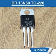 5pcs BR 13N50 BR13N50 TO-220 13A/500V N-Channel MOSFET Transistor New Original
