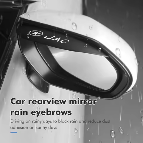 For JAC Car Side Rearview Mirror Rain Eyebrow Sun Visor Protector RF8 M3 M4 X8 Plus A5 E10X QX T6 T8