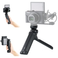 Portable Camera Mini Shooting Grip Tripod for Sony ZV-E10 ZV-1 A6700 A6600 A6500 A6400 A6300 A6100 A