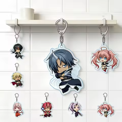 Wholesale Display That Time I Got Reincarnated As A Slime Painting Rimuru Tempest Acrylic Pendant Ke