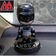 Batman Car Dashboard Shaking Solar Display Doll