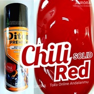 Pilox Diton Premium Chili Red 9462 Merah Cabai Cabe Paprika Cat Pilok pylox 400ml Tahan Bensin