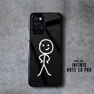 Case INFINIX NOTE 10 PRO - Casing INFINIX NOTE 10 PRO [ STICKMAN ]