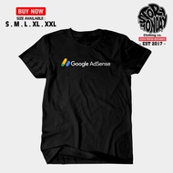 KATUN Youtube Google Adsense Screen Printed T-shirt Combed 30s Cotton Short Sleeve Size S M L XL XXL