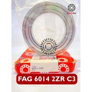 Ball Bearing FAG 6014 2ZR/C3 6014 ZZ OriginalC3 70x110x20