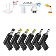 CHAMPIONO USB C PD to DC Power Connector, 5V 9V 12V Charging Adapter Type C to DC Jack Plug, Convert
