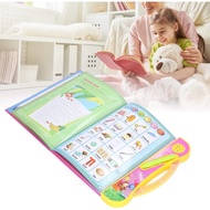 English Version Reading Book Machine Learning Book ABC Sound Book with 10 Modes to Learn Music/Numbe