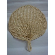 [Jiahua Life Shop] Hand-Woven Natural Pu Fan/Wheat Fan/Natural Grass Handmade Fan/Fan/Grass Fan