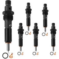 PANGOLIN 3283562 Fuel Injector 6PCS for Cummins 6B 6BT 6BTA 5.9L 6D102 Diesel Engine with KDAL59P6 N