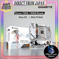 GIGABYTE B850M AORUS ELITE WIFI | Ryzen 7000 Ready | White PC Build | Micro-ATX Motherboard