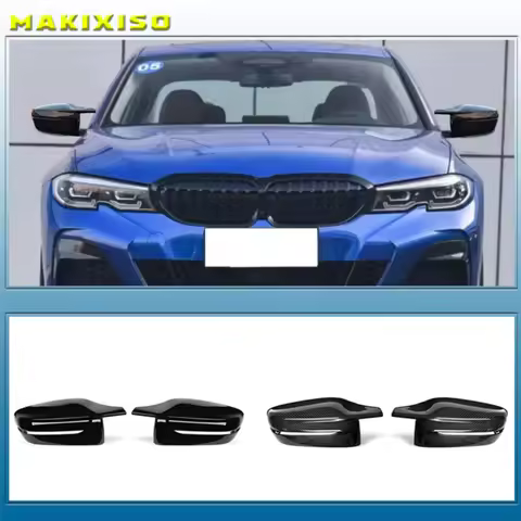 Rearview Mirror Cover Cap For BMW 3 5 6 7 8 Series Side Wing G20 G21 G28 G30 G38 GT 6GT G32 G11 G12 