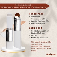 ELROEL Blanc Cover Cream Stick / Cream Stick V – Natural Coverage, Smooth Pores, Compact