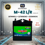 OSIMA M42 M42L M42R EFB Stop Start Car Battery 55B19L | MF Maintenance Free Produa Myvi Bezza Ativa 
