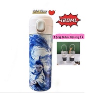 Cartoon Water Bottle 420ML + Natra - Water Bottle for School Children