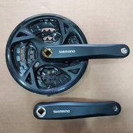 {名森自行車}SHIMANO FC-M371 四方孔 9速 44T登山車大盤組 齒盤   有護蓋  腿170