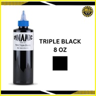 ♠ ▬ ❡ DYNAMIC Black & Triple Black Ink Tattoo 8oz Original Permanent Pigment | MLC Tattoo Supplies