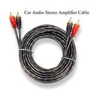 Susanna RCA Audio Cable Kabel RCA Kereta Stereo Amplifier Wayar Audio Kualiti Tinggi 音响电源线 音响线