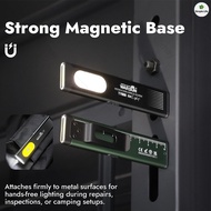WARSUN T7 PRO LED Flashlight 550LM Magnetic Compact Torch Rechargeable 6 Modes Light for Camping Car