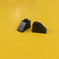 Lego 3040 black slope 45 2x1
