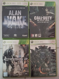 XBOX360 GAMES[ALAN WAKE][CRYSIS2][CALL OF DUTY][LOST PLANET2]