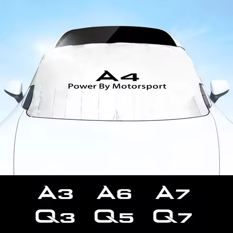 Car Windshield Sun Shade Cover Parasol Accessories For Audi A4 B8 B9 B7 A3 8P 8V 8L A6 C6 C7 A5 A7 A