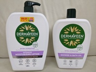 Dermaveen Moisturising Lotion and Bath Oil 澳洲康漾天然燕麥產品
