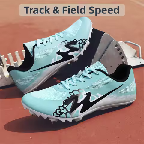 Professional Track and Field Shoes Non Slip Men Women Spikes Sneakers Breathable Running Shoes Comfo