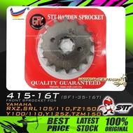 GEGANCU DEPAN STT HARDEN STEEL FRONT SPROCKET (SF1-35-16T) RXZ-415-16T FOR YAMAHA Y100/110/125, FZ15