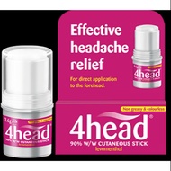 🌈 英国 4head Migraine stick 3.6g
