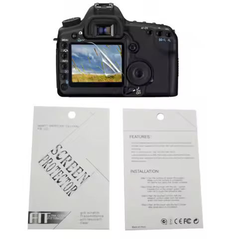 2pieces New Soft Camera screen protection film For Canon 90D 5D Mark II 5Ds Mark Iv 5DS 6D Mark II