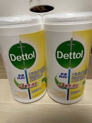 dettol 檸檬味 lemon 濕紙巾 消毒殺菌 99.9%滴露