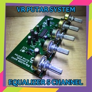 5 Channel Equalizer Kit, mini Equalizer