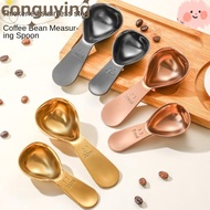 CONGUYING Coffee Bean Measuring Spoons, 1 Tbsp or 2 Tbsp Stainless Steel Coffee Scoops, Durable 15/3