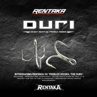 RENTAKA DURI 5X TREBLE HOOKS