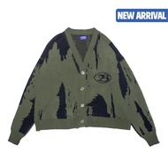 Bitsnbobs76 Cardigan Knitwear Green - Fade