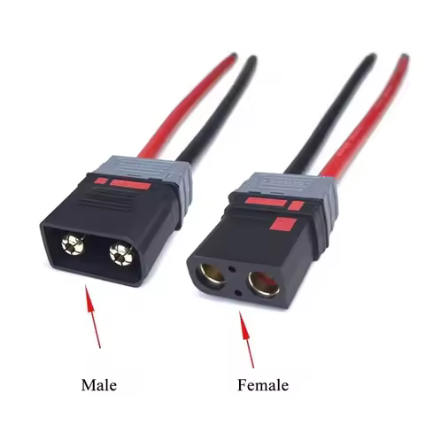 6/8AWG QS9L Plug Anti Ignition Model Airplane Electric Motorcycle Battery Connector QS8-S Copper Nos