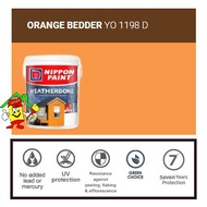 YO 1198D ORANGE BEDDER • 1L • Weatherbond • Nippon • Low Sheen • Exterior Wall • 7 Years Protection