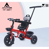 Aviator AT 308 3-Wheeled Children's Tricycle with 7 EVA Tires and Music Lights