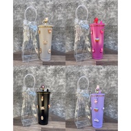 750ml plain thermos cup with, 1 cleaning brush + 1 straw + stiker + 1 inner bag to hold the cup as p