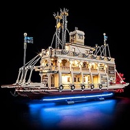 GEAMENT LED Light Kit Compatible with Lego River Steamboat Building Blocks Model - Lighting Set for 